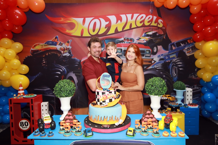 ANIVERSÁRIO DE 5 ANOS DE LIAN FABRO FACHIN – “HOT WHEELS” - Eloisa Mattos