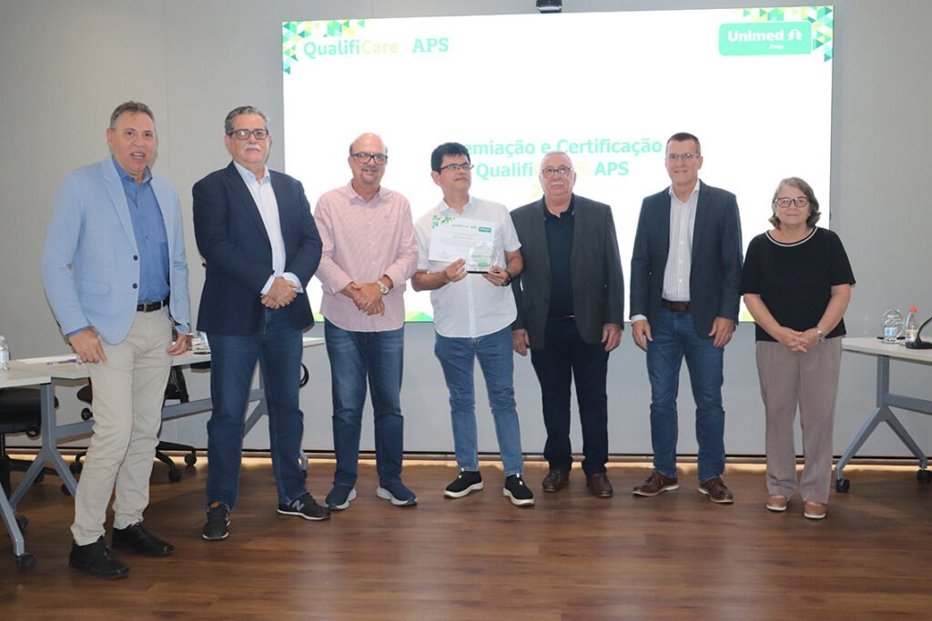 Unimed Rio Preto Recebe Certificado de Qualificação do Programa Qualificare Aps 2024