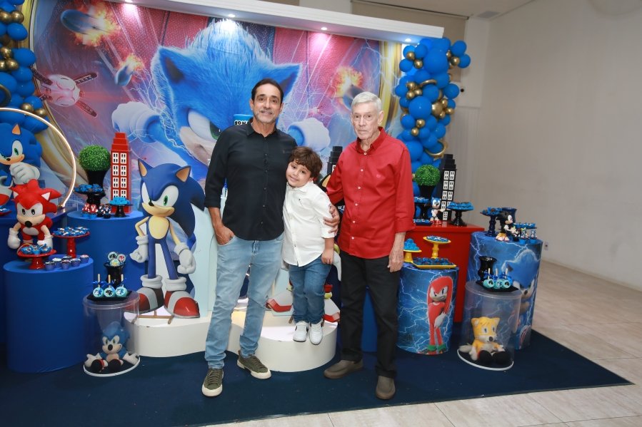ANIVERSÁRIO DE 5 ANOS DE GABRIEL BARCO SIQUEIRA – TEMA: SONIC E SEUS AMIGOS - Eloisa Mattos