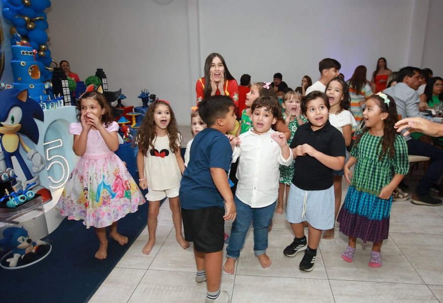 ANIVERSÁRIO DE 5 ANOS DE GABRIEL BARCO SIQUEIRA – TEMA: SONIC E SEUS AMIGOS - Eloisa Mattos