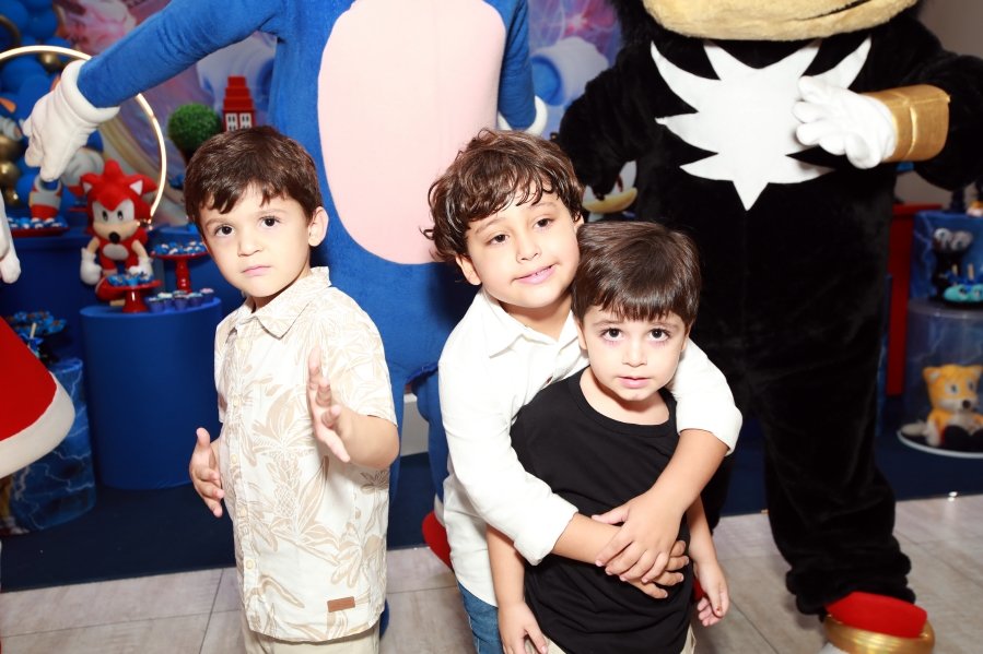 ANIVERSÁRIO DE 5 ANOS DE GABRIEL BARCO SIQUEIRA – TEMA: SONIC E SEUS AMIGOS - Eloisa Mattos