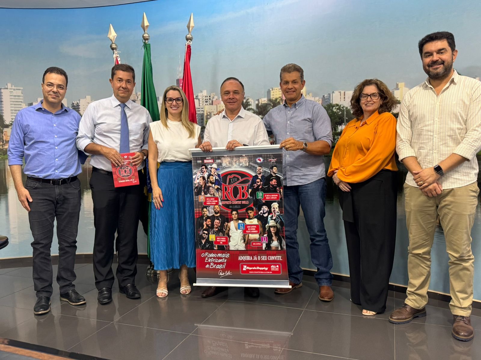 PAULO EMÍLIO VISITA PREFEITURA E RENOVA PARCERIA INSTITUCIONAL PARA O COUNTRY BULLS 2025
