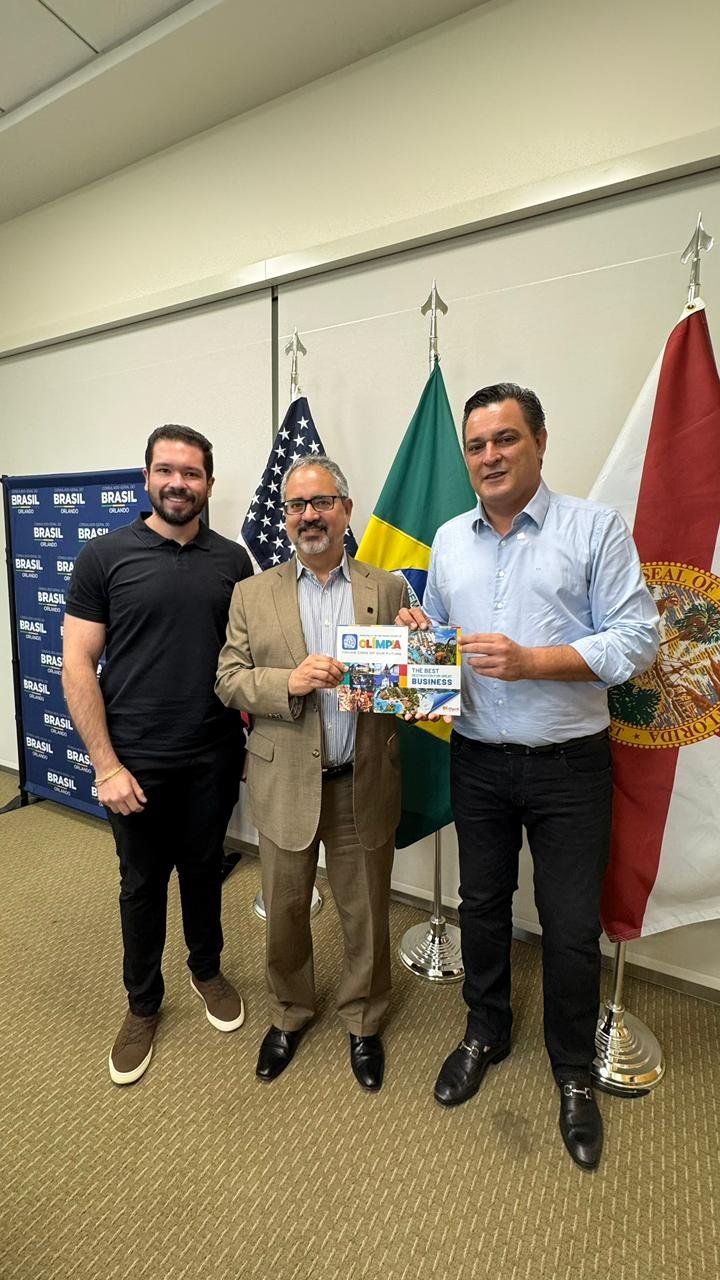 GENINHO QUER TORNAR OLÍMPIA A PRIMEIRA CIDADE BRASILEIRA COIRMÃ DO CONDADO DE ORANGE, NA FLÓRIDA