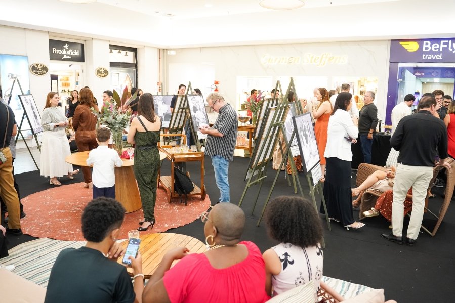COQUETEL DE ABERTURA DA 17ª EDIÇÃO DA EXPOSIÇÃO FOTOGRÁFICA “MÃES E FILHOS EM FOCO” RIOPRETO SHOPPING CENTER - Eloisa Mattos