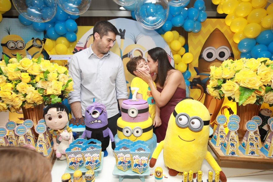 ANIVERSÁRIO DE 7 ANOS DE JOÃO FERES ABBES  HUEB – “MINIONS” - Eloisa Mattos