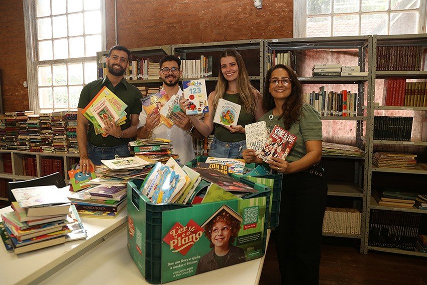 CAMPANHA “LER É O PLANO”, DA UNIMED RIO PRETO, ARRECADOU 3.550 LIVROS E BENEFICIOU CENTENAS CRIANÇAS DE 16 INSTITUIÇÕES