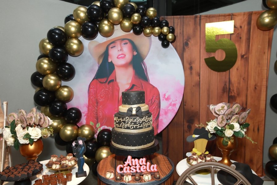ANIVERSÁRIO DE MANUELLA CALDAS F. VIEIRA, 5 ANOS – TEMA: “ANA CASTELA” - Eloisa Mattos