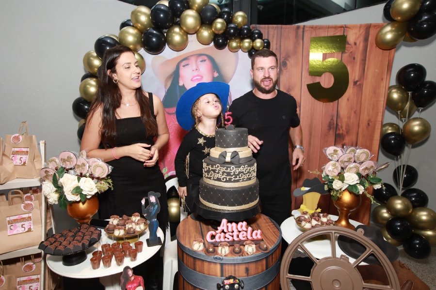 ANIVERSÁRIO DE MANUELLA CALDAS F. VIEIRA, 5 ANOS – TEMA: “ANA CASTELA” - Eloisa Mattos