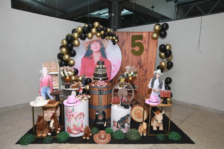 ANIVERSÁRIO DE MANUELLA CALDAS F. VIEIRA, 5 ANOS – TEMA: “ANA CASTELA” - Eloisa Mattos