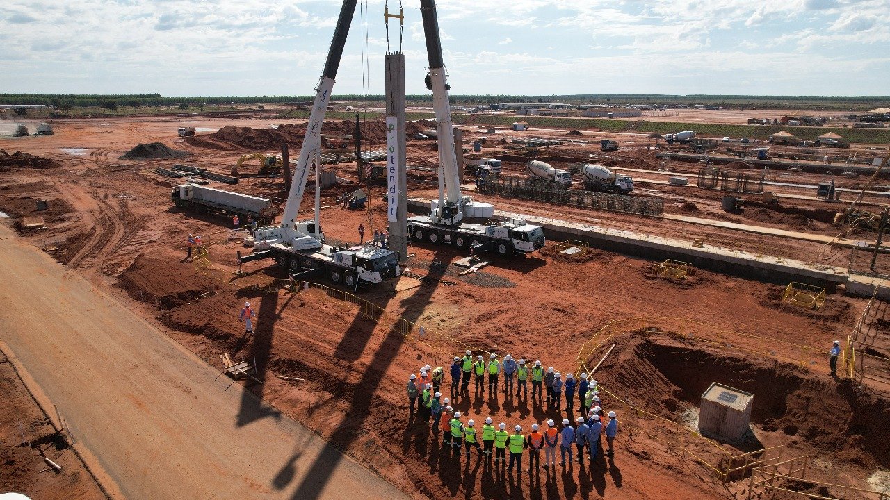 PROTENDIT PARTICIPA DO PROJETO SUCURIÚ – A MAIOR FÁBRICA DE CELULOSE CONSTRUÍDA EM ETAPA ÚNICA NO MUNDO