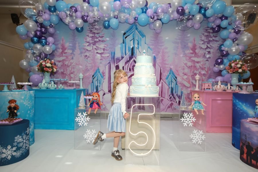 ANIVERSÁRIO DE 5 ANOS DA PRINCESA VERÔNICA –“TEMA FROZEN” (MUNDO KIDS) - Eloisa Mattos