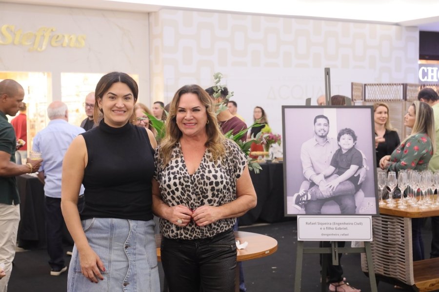 COQUETEL DE ABERTURA DA 15ª EDIÇÃO DA EXPOSIÇÃO “PAIS E FILHOS EM FOCO” EMOCIONA E REÚNE CONVIDADOS NO RIOPRETO SHOPPING - Eloisa Mattos