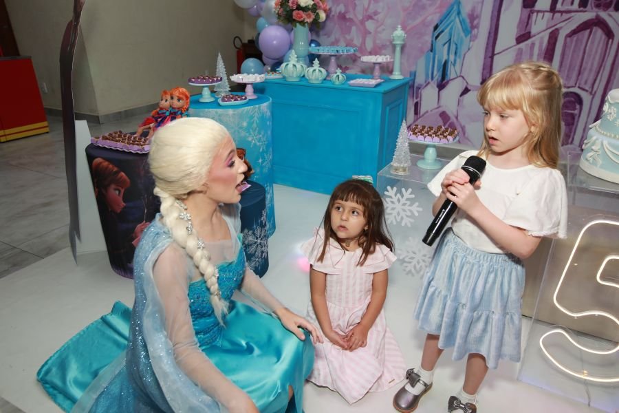 ANIVERSÁRIO DE 5 ANOS DA PRINCESA VERÔNICA –“TEMA FROZEN” (MUNDO KIDS) - Eloisa Mattos