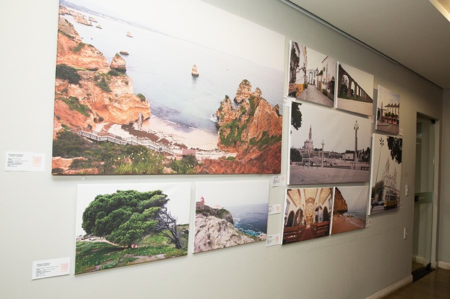 COQUETEL DE ABERTURA DA VERNISSAGE “MUNDOS E CAMINHOS” OLHAR QUE ATRAVESSA FRONTEIRAS – BILD CONSTRUTORA - Eloisa Mattos