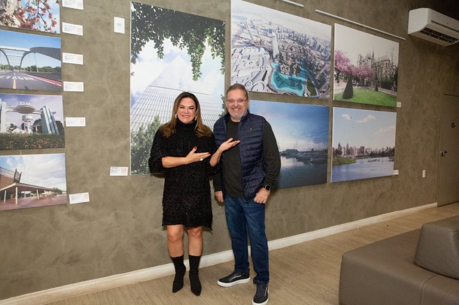 COQUETEL DE ABERTURA DA VERNISSAGE “MUNDOS E CAMINHOS” OLHAR QUE ATRAVESSA FRONTEIRAS – BILD CONSTRUTORA - Eloisa Mattos