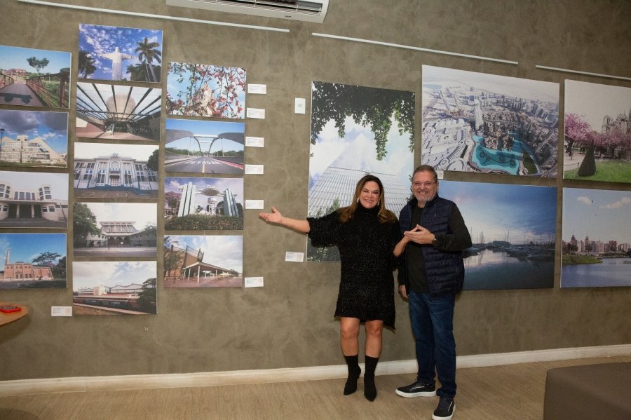 COQUETEL DE ABERTURA DA VERNISSAGE “MUNDOS E CAMINHOS” OLHAR QUE ATRAVESSA FRONTEIRAS – BILD CONSTRUTORA - Eloisa Mattos