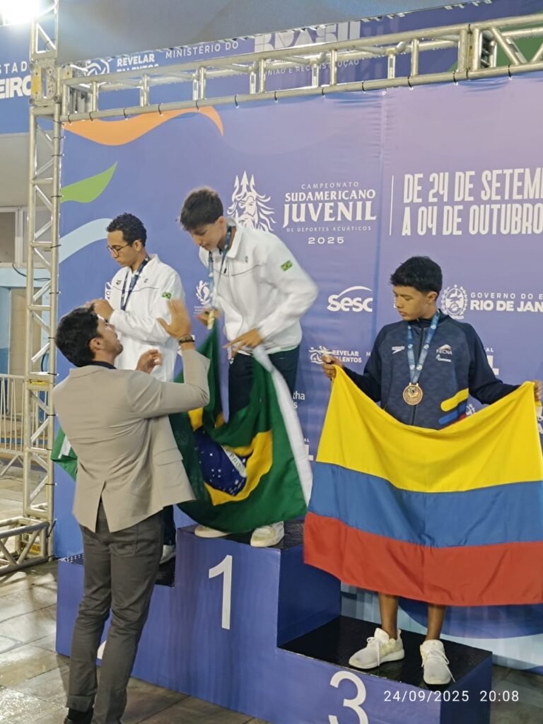 Nadador de Rio Preto é Campeão Sul-Americano