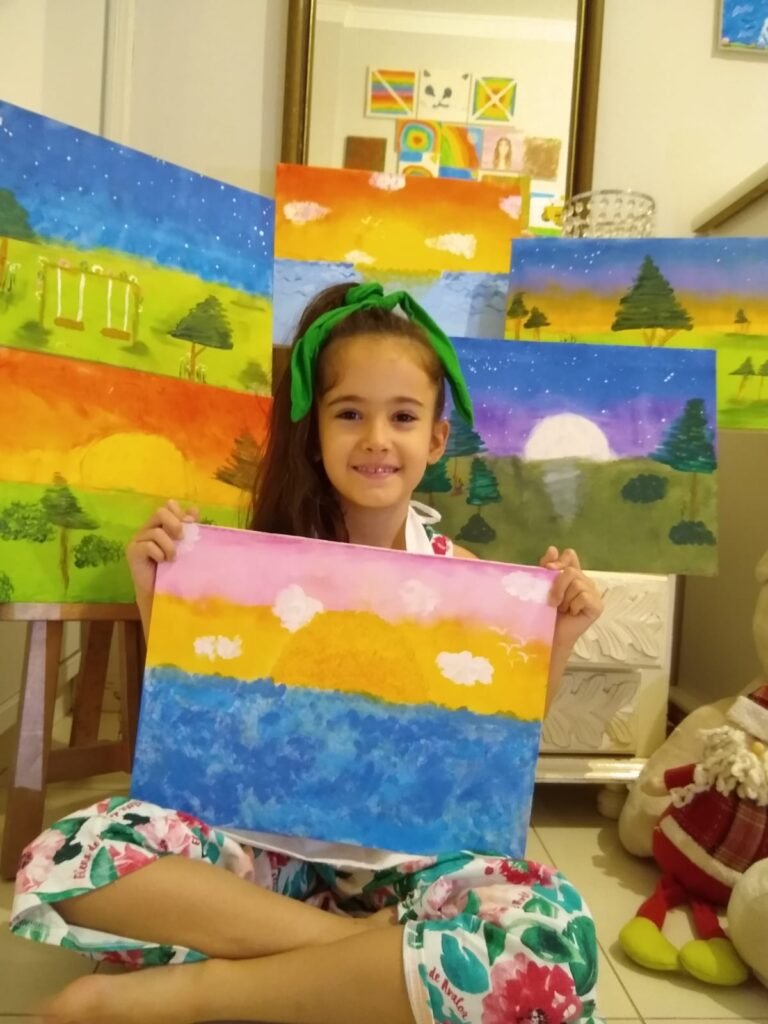 Talento Precoce Transforma Inspiração em Arte