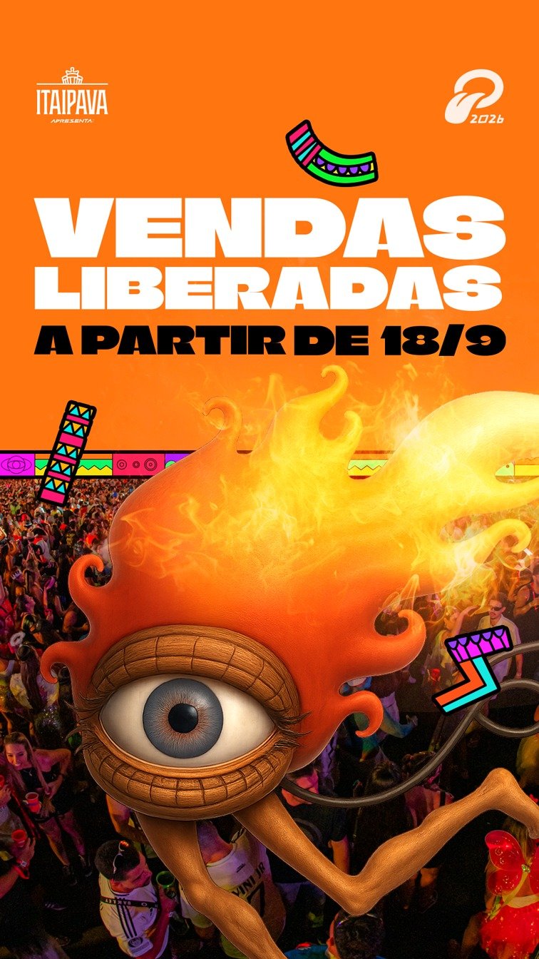 OBA FESTIVAL INICIA VENDA DE PACOTES PARA O CARNAVAL 2026