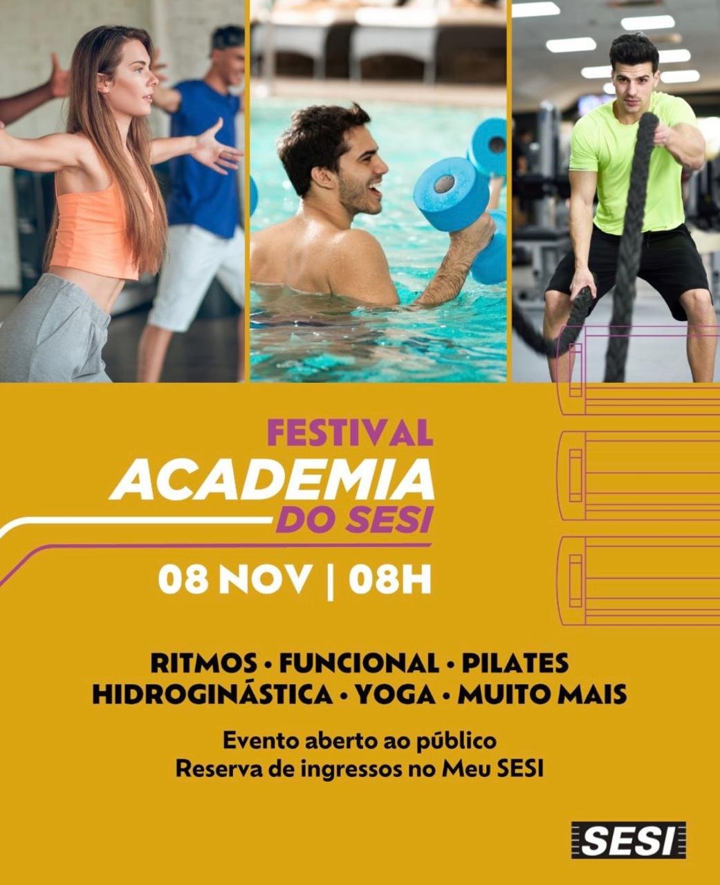 “FESTIVAL ACADEMIA DO SESI” TERÁ PROGRAMAÇÃO GRATUITA PARA A POPULAÇÃO EM BARRETOS