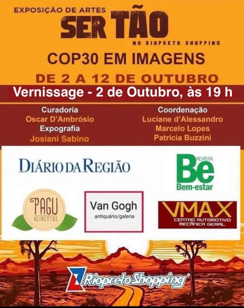 Exposição “COP30 em Imagens” Reúne Artistas no Riopreto Shopping
