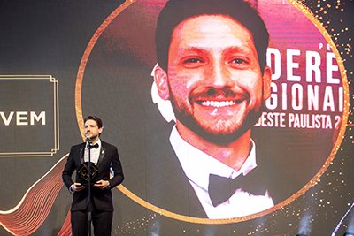 BICAMPEÃO: CEO DO GRUPO IMPPER, BRUNO MALVEZI É ELEITO JOVEM EMPREENDEDOR PELO LIDE NOROESTE PAULISTA