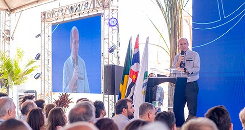 COLOMBO AGROINDÚSTRIA INAUGURA NOVA FÁBRICA DE AÇÚCAR EM PALESTINA (SP)