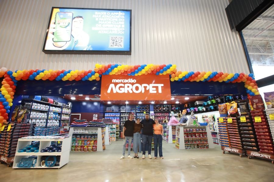 MERCADÃO AGROPET INAUGURA SUA 8ª LOJA EM RIO PRETO – MAX ATACADISTA - Eloisa Mattos