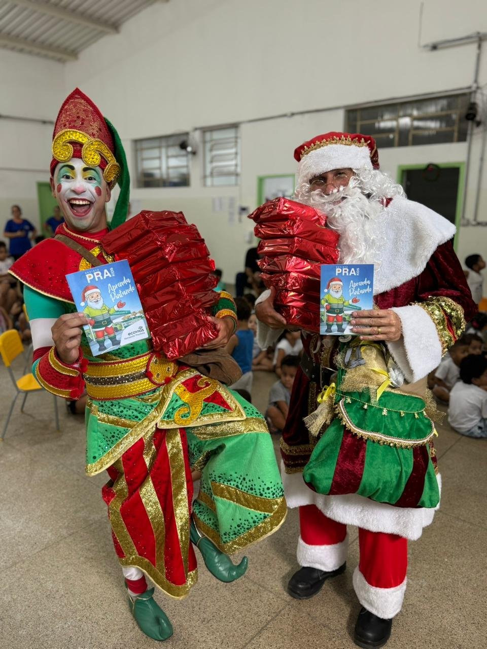 NATAL ECOVIAS NOROESTE PAULISTA     CAMPANHA “PAPAI NOEL EXISTE”  ENTREGA MAIS DE 800 PRESENTES A CRIANÇAS