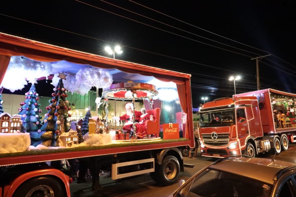 Caravana Coca-Cola Leva a Magia do Natal ao Riopreto Shopping