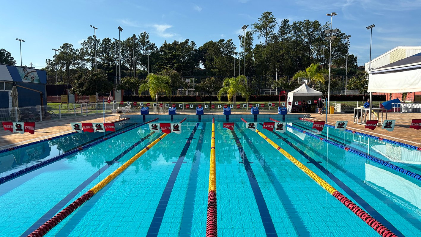 SESI RIO PRETO RECEBE ALGUNS DOS MAIORES NADADORES DO SESI-SP DURANTE O CARNAVAL