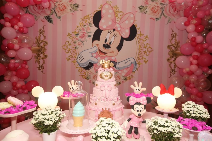 ANIVERSÁRIO DE 3 ANOS DE CECÍLIA ZAFANI ARID – “MINNIE” - Eloisa Mattos