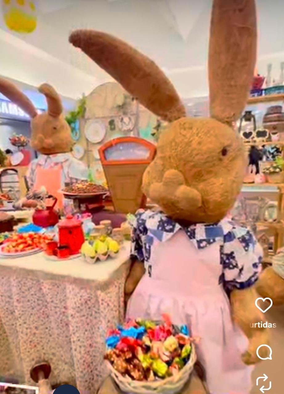 Riopreto Shopping oferece atrações temáticas e variedade de opções de presentes na Campanha de Páscoa 2026