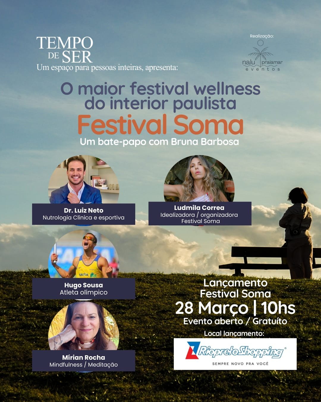 Riopreto Shopping recebe lançamento do Soma Festival, maior evento de bem-estar do interior paulista