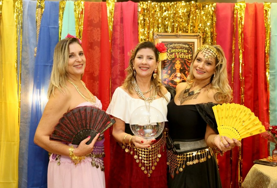 ENCONTRO DO CONSÓRCIO “RED VELVET- NOITE CIGANA” BY ROSÂNGELA E EDNA. - Eloisa Mattos