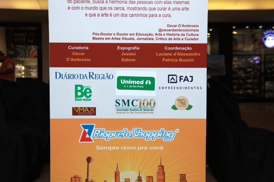 ABERTURA DA EXPOSIÇÃO “ARTE DE CURAR”-MOVIMENTO SERTÃO/RIOPRETO SHOPPING - Eloisa Mattos