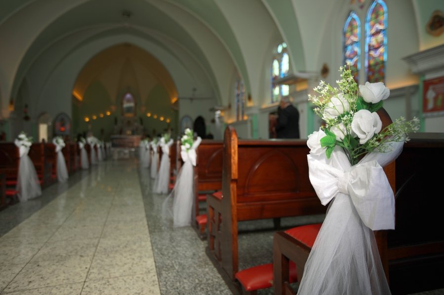ENLACE MATRIMONIAL DE BEATRIZ ALBANO E MURILO ALCANTARA – RELIGIOSO - Eloisa Mattos