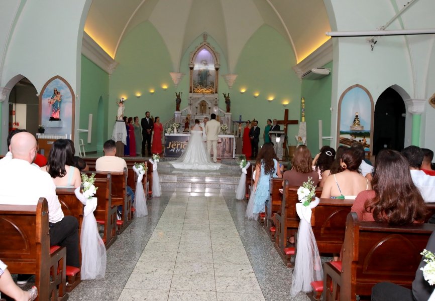 ENLACE MATRIMONIAL DE BEATRIZ ALBANO E MURILO ALCANTARA – RELIGIOSO - Eloisa Mattos