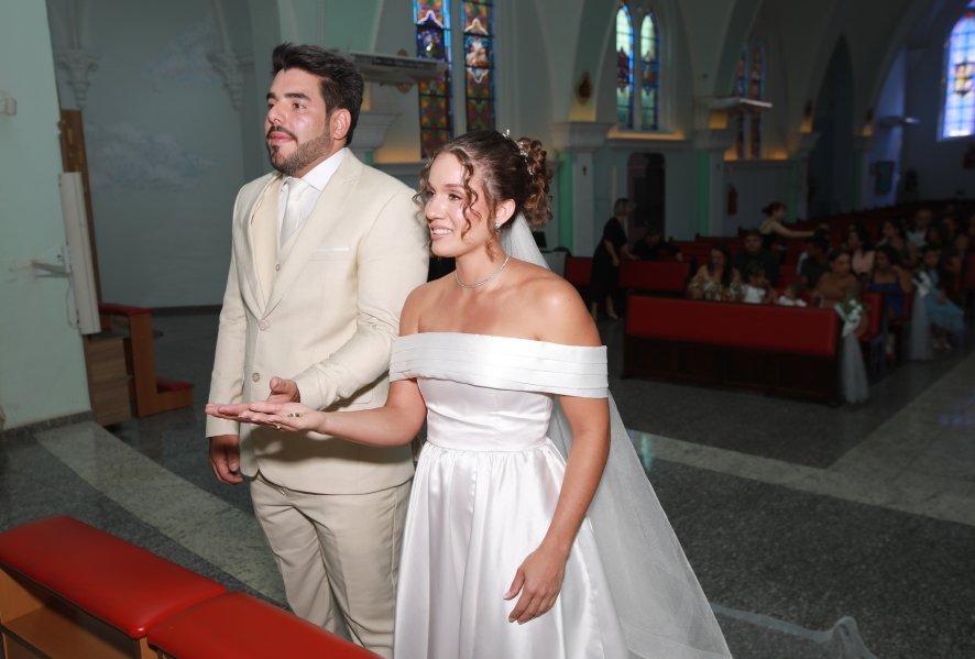 ENLACE MATRIMONIAL DE BEATRIZ ALBANO E MURILO ALCANTARA – RELIGIOSO - Eloisa Mattos