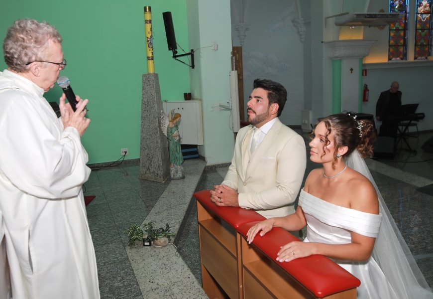 ENLACE MATRIMONIAL DE BEATRIZ ALBANO E MURILO ALCANTARA – RELIGIOSO - Eloisa Mattos