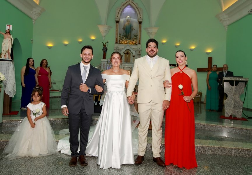 ENLACE MATRIMONIAL DE BEATRIZ ALBANO E MURILO ALCANTARA – RELIGIOSO - Eloisa Mattos