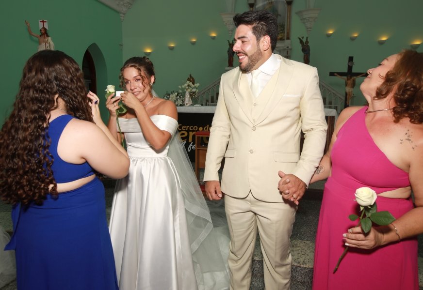 ENLACE MATRIMONIAL DE BEATRIZ ALBANO E MURILO ALCANTARA – RELIGIOSO - Eloisa Mattos