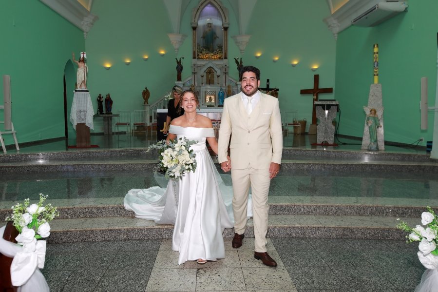 ENLACE MATRIMONIAL DE BEATRIZ ALBANO E MURILO ALCANTARA – RELIGIOSO - Eloisa Mattos