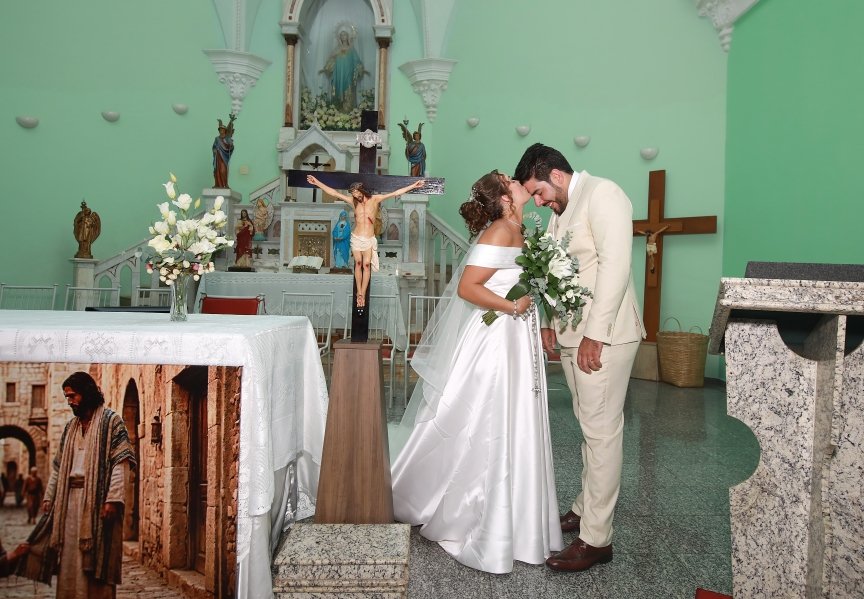 ENLACE MATRIMONIAL DE BEATRIZ ALBANO E MURILO ALCANTARA – RELIGIOSO - Eloisa Mattos