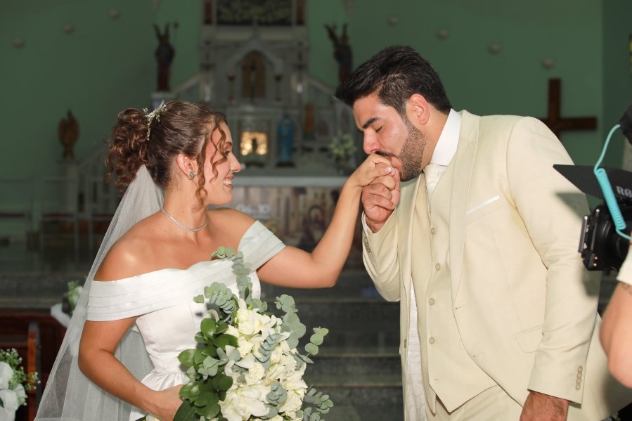 ENLACE MATRIMONIAL DE BEATRIZ ALBANO E MURILO ALCANTARA – RELIGIOSO - Eloisa Mattos