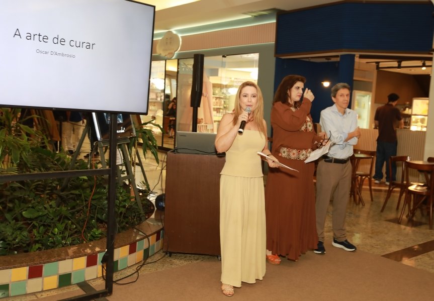 ABERTURA DA EXPOSIÇÃO “ARTE DE CURAR”-MOVIMENTO SERTÃO/RIOPRETO SHOPPING - Eloisa Mattos