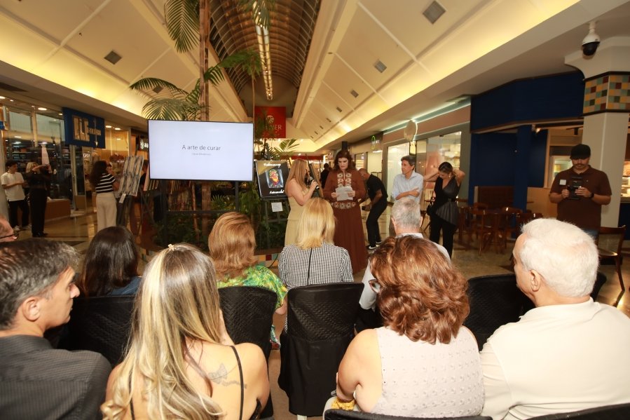 ABERTURA DA EXPOSIÇÃO “ARTE DE CURAR”-MOVIMENTO SERTÃO/RIOPRETO SHOPPING - Eloisa Mattos