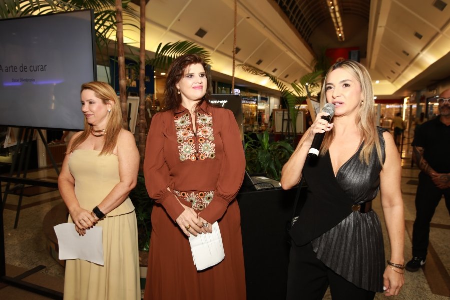 ABERTURA DA EXPOSIÇÃO “ARTE DE CURAR”-MOVIMENTO SERTÃO/RIOPRETO SHOPPING - Eloisa Mattos