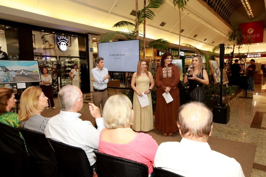 ABERTURA DA EXPOSIÇÃO “ARTE DE CURAR”-MOVIMENTO SERTÃO/RIOPRETO SHOPPING - Eloisa Mattos