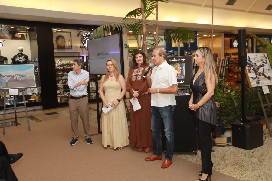 ABERTURA DA EXPOSIÇÃO “ARTE DE CURAR”-MOVIMENTO SERTÃO/RIOPRETO SHOPPING - Eloisa Mattos